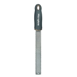 Microplane Zester Zesteur-râpe Anthracite, Gris, Acier inoxydable