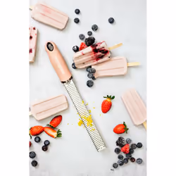 Microplane Zester Zesteur-râpe Rose, Acier inoxydable