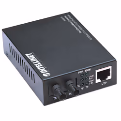 Intellinet 506519 convertisseur de support réseau 100 Mbit/s 1310 nm Multimode Noir