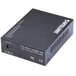 Intellinet 506519 convertisseur de support réseau 100 Mbit/s 1310 nm Multimode Noir - Vue supplémentaire 4