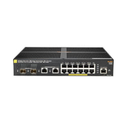 Aruba 2930F 12G PoE+ 2G/2SFP+ Géré L3 Gigabit Ethernet (10/100/1000) Connexion Ethernet, supportant l'alimentation via ce port (PoE) 1U Noir
