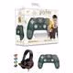 Manette PS4 - Harry Potter - Serpentard - Bluetooth - Lumineuse - 3.5 JACK + Casque PRO-H3 210