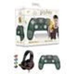 Manette PS4 - Harry Potter - Serpentard - Bluetooth - Lumineuse - 3.5 JACK + Casque PRO-H3 210