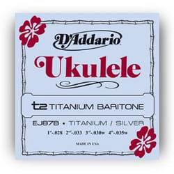 D'Addario EJ87B corde d'instrument de musique Ukulélé 4 pièce(s) Guitare