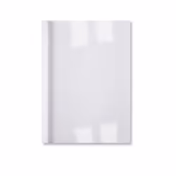 GBC Plats de couverture thermique LinenWeave 1,5 mm blanc (100), A4, PVC, Blanc, 15 feuilles, 100 pièce(s)