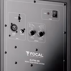 Focal Alpha 80 haut-parleur 2-voies Noir Avec fil 140 W
