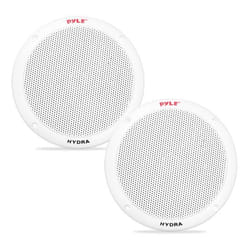 Pyle PLMR605W haut-parleur imperméables Rond 2-voies 400 W 2 pièce(s)