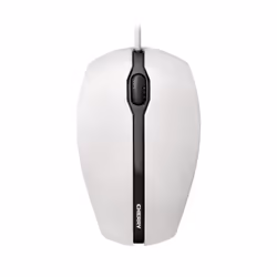 CHERRY GENTIX Souris filaire, blanc grisé, USB, Ambidextre, Optique, USB Type-A, 1000 DPI, Noir, Gris