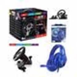 Volant et pédales de jeu Race Pro Wheel 2 Xbox Séries XS PS4 SWITCH PC SPIRIT OF GAMER + CASQUE GAMER XS PS4 PS3 SWITCH PC