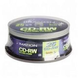 Imation CD-RW 4x 25pk Spindle 700 Mo 25 pièce(s)
