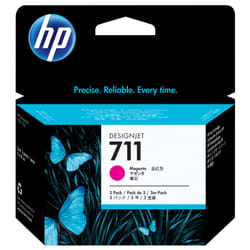 HP 711 pack de 3 cartouches d'encre DesignJet magenta, 29 ml