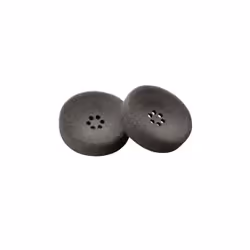 POLY 71781-01, Couvre oreillettes jetables, mousse, Noir