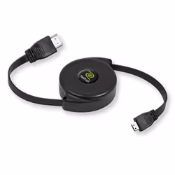 ReTrak EUCABLEHDAD, 1,52 m, HDMI Type A (Standard), HDMI Type D (Micro), 10,2 Gbit/s, Noir