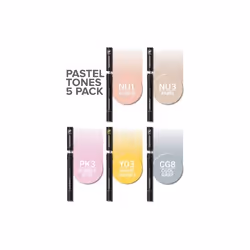 Chameleon Pack 5 couleurs - Tons Pastels