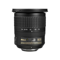 Nikon AF-S DX NIKKOR 10-24MM F/3.5-4.5G ED SLR Objectif ultra large Noir