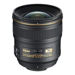 Nikon AF-S NIKKOR 24mm f/1.4G ED SLR Objectif large Noir