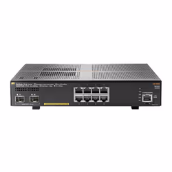 Aruba 2930F 8G PoE+ 2SFP+, Géré, L3, Gigabit Ethernet (10/100/1000), Connexion Ethernet, supportant l'alimentation via ce por ...