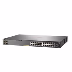 Aruba 2930F 24G PoE+ 4SFP+ Géré L3 Gigabit Ethernet (10/100/1000) Connexion Ethernet, supportant l'alimentation via ce port (PoE) 1U Gris