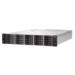 HPE D3710 Enclosure, Série Attachée SCSI (SAS), 1,72 kg, Rack (2 U), Noir, Argent
