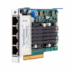 HPE Ethernet 10Gb 4-port SFP+ QL41134HLCU, Interne, Avec fil, PCI Express, Ethernet / Fiber, 10000 Mbit/s