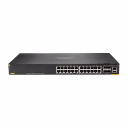 Aruba 6300F 24-port 1GbE Class 4 PoE &amp; 4-port SFP56, Géré, L3, Gigabit Ethernet (10/100/1000), Connexion Ethernet, suppor ...