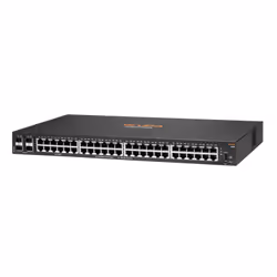 Aruba 6100 48G 4SFP+ Géré L3 Gigabit Ethernet (10/100/1000) 1U Noir