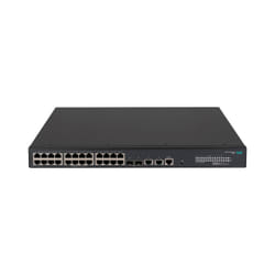 HPE FlexNetwork 5140 24G POE+2SFP+2XGT EI Géré L3 Gigabit Ethernet (10/100/1000) Connexion Ethernet, supportant l'alimentation via ce port (PoE) 1U