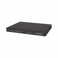 HPE FlexNetwork 5140 24G POE+2SFP+2XGT EI Géré L3 Gigabit Ethernet (10/100/1000) Connexion Ethernet, supportant l'alimentation via ce port (PoE) 1U