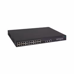 HPE FlexNetwork 5140 24G POE+2SFP+2XGT EI Géré L3 Gigabit Ethernet (10/100/1000) Connexion Ethernet, supportant l'alimentation via ce port (PoE) 1U