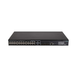 HPE FlexNetwork 5140 24G PoE+ 4SFP+ EI Géré L3 Gigabit Ethernet (10/100/1000) Connexion Ethernet, supportant l'alimentation via ce port (PoE) 1U