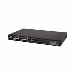 HPE FlexNetwork 5140 24G PoE+ 4SFP+ EI Géré L3 Gigabit Ethernet (10/100/1000) Connexion Ethernet, supportant l'alimentation via ce port (PoE) 1U