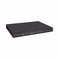HPE FlexNetwork 5140 48G POE+ 2SFP+ 2XGT EI Géré L3 Gigabit Ethernet (10/100/1000) Connexion Ethernet, supportant l'alimentation via ce port (PoE) 1U