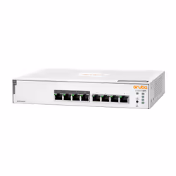 Aruba Instant On 1830 8G 4p Class4 PoE 65W Géré L2 Gigabit Ethernet (10/100/1000) Connexion Ethernet, supportant l'alimentation via ce port (PoE) 1U
