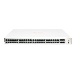 Aruba Instant On 1830 48G 24p Class4 PoE 4SFP 370W Géré L2 Gigabit Ethernet (10/100/1000) Connexion Ethernet, supportant l'alimentation via ce port (PoE) 1U