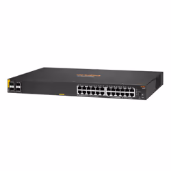 Aruba 6000 24G Class4 PoE 4SFP 370W Géré L3 Gigabit Ethernet (10/100/1000) Connexion Ethernet, supportant l'alimentation via ce port (PoE) 1U