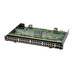 HPE Aruba Networking Aruba 6400 48-port 1GbE Class 4 PoE & 4-port SFP56 v2 module de commutation réseau Gigabit Ethernet