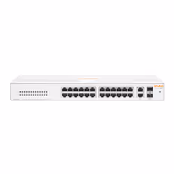 Aruba Instant On 1430 26G 2SFP, Non-géré, L2, Gigabit Ethernet (10/100/1000), Full duplex, Grille de montage, 1U