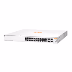 Aruba Instant On 1930 24G Class4 PoE 4SFP/SFP+ 370W Géré L2+ Gigabit Ethernet (10/100/1000) Connexion Ethernet, supportant l'alimentation via ce port (PoE) 1U Blanc