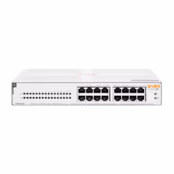 Aruba Instant On 1430 16G Class4 PoE 124W, Non-géré, L2, Gigabit Ethernet (10/100/1000), Connexion Ethernet, supportant l'ali ...