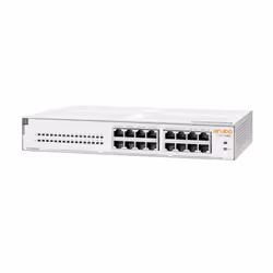 Aruba Instant On 1430 16G Class4 PoE 124W Non-géré L2 Gigabit Ethernet (10/100/1000) Connexion Ethernet, supportant l'alimentation via ce port (PoE) 1U Blanc