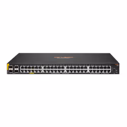HPE 6100 48G, Géré, L2, Gigabit Ethernet (10/100/1000), Connexion Ethernet, supportant l'alimentation via ce port (PoE), Gril ...