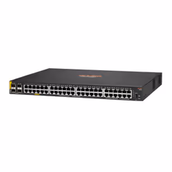 HPE Aruba Networking CX 6000 48G Class4 PoE 4SFP 740W Géré L3 Gigabit Ethernet (10/100/1000) Connexion Ethernet, supportant l'alimentation via ce port (PoE) 1U