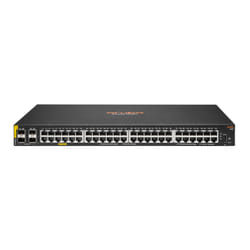 HPE Aruba Networking CX 6100 48G Class4 PoE 4SFP+ 740W Géré L3 Gigabit Ethernet (10/100/1000) Connexion Ethernet, supportant l'alimentation via ce port (PoE) 1U