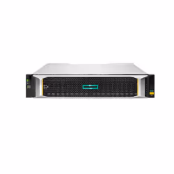 HPE MSA 2062, NAS, Rack (2 U), 1,92 To, Noir, Argent