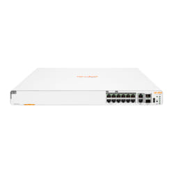 HPE Aruba Instant On 1960 8p 1G Class 4 4p SR1G/2.5G Class 6 PoE 2p 10GBASE-T 2p SFP+ 480W Géré Gigabit Ethernet (10/100/1000) Connexion Ethernet, supportant l'alimentation via ce port (PoE) 1U
