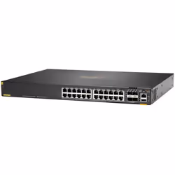 Aruba CX 6200F 24G Class-4 PoE 4SFP 370W, Géré, L3, Gigabit Ethernet (10/100/1000), Connexion Ethernet, supportant l'alimenta ...