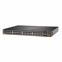 Aruba CX 6200F 48G Class-4 PoE 4SFP+ 740W Géré L3 Gigabit Ethernet (10/100/1000) Connexion Ethernet, supportant l'alimentation via ce port (PoE) 1U
