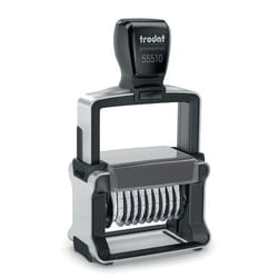 Trodat 55510 Auto-encreur Tampon dateur Acier