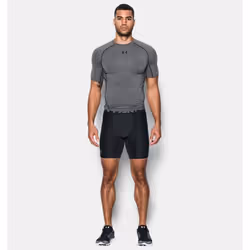 Under Armour HeatGear Armour Mid Mâle Noir