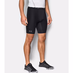 Under Armour HeatGear Armour Leggings Mâle Noir, Graphite